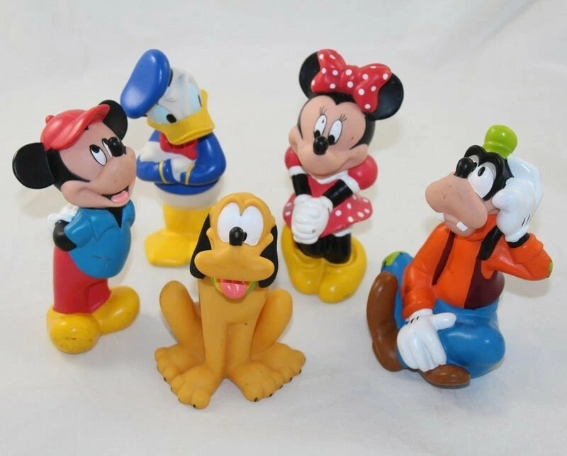 Jouet de bain Mickey DISNEY STORE lot de 5 figurines pvc (VAVI)