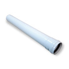 TUBO CM 50 MF Ø  60 ALLUMINIO BIANCO STABILE CALDAIA STUFE RIPRESA ARIA