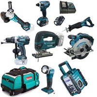 Makita Akku StichsäGe ReciprosäGe KreissäGe 18V Combo Kit - DJR186 + DJV180 +++
