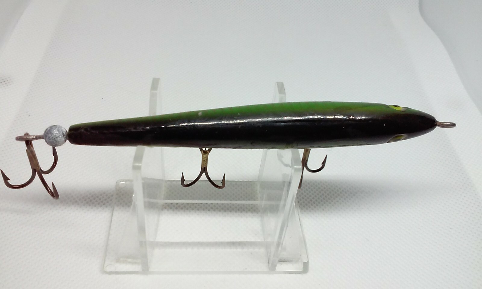 Vintage Cotton Cordell Boy Howdy Perch 4 1/8" Tail Weight Topwater