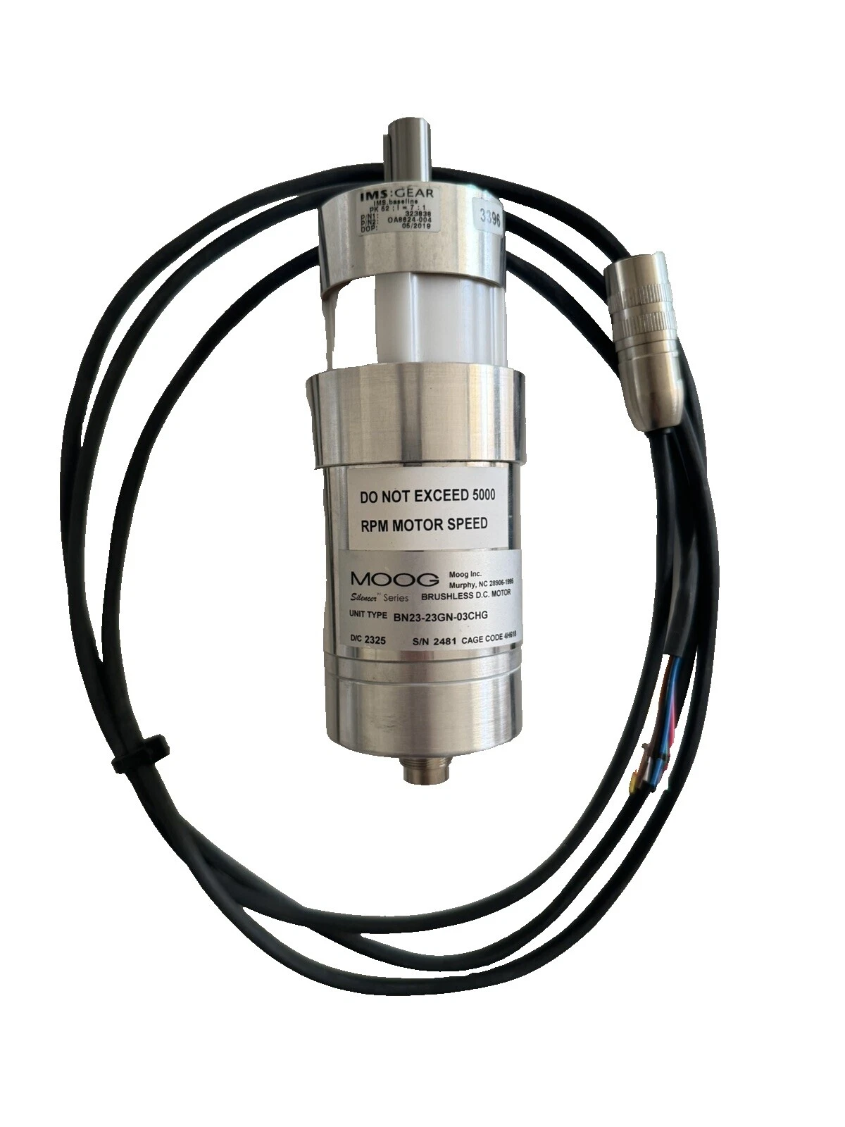 Motores eléctricos industriales de uso general MOOG