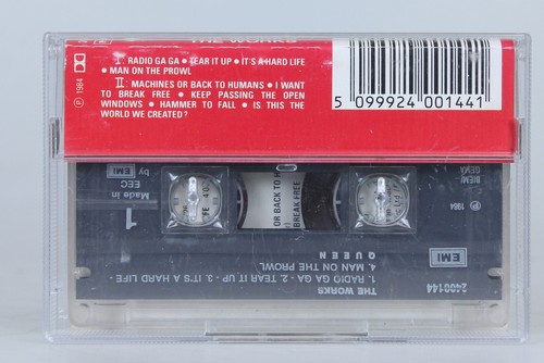 QUEEN - THE WORKS - Cassette Audio (Réf#M-730) - Picture 2 of 2