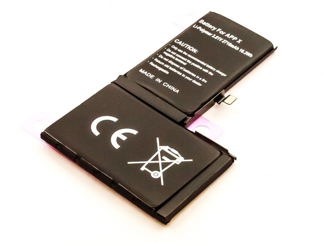 Battery For Apple iPhone X 2716mAh Replacement 616-00351 31053