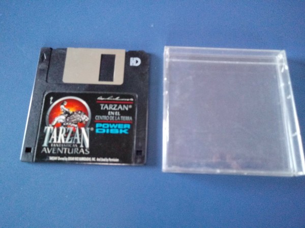 Tarzan en el centro de la tierra Juego PC IBM 3 1/2 - Español .