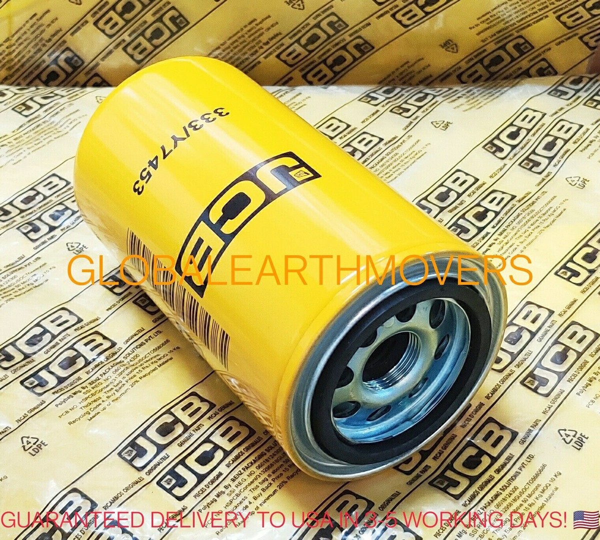 ぷりぷり JCB PART - GENUINE JCB 430Z 432ZX TRANSMISSION FILTER (PART