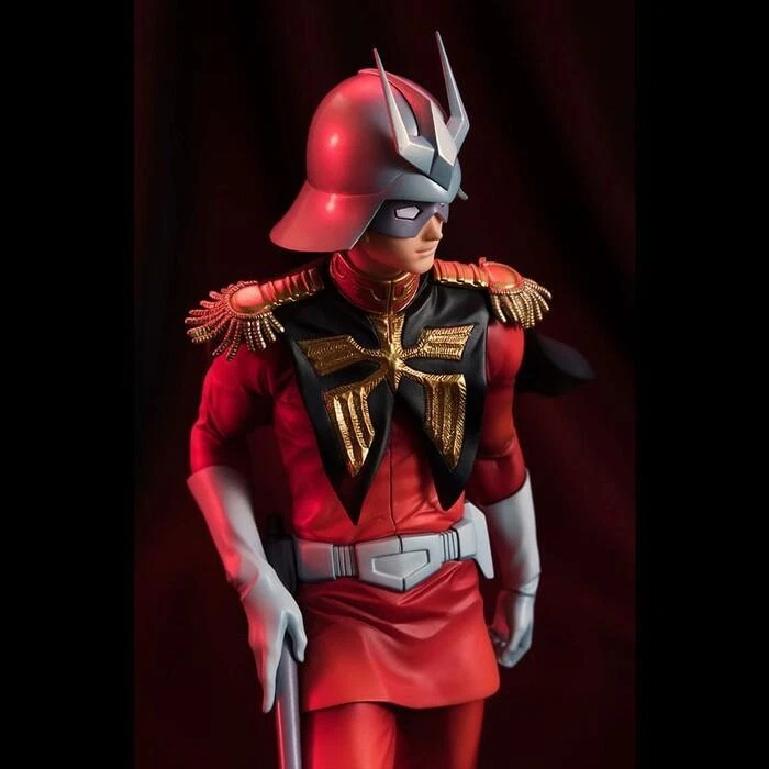 GUNDAM - GGG - Char Aznable 1/8 Pvc Figure MegaHouse - Immagine 3 di 4