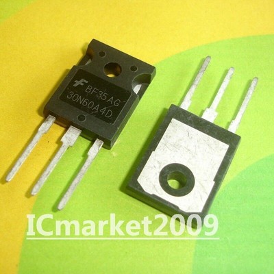 2 PCS HGTG30N60A4D TO-247 HGT G30N60A4 600V,  S Series N-Channel IGBT #F16
