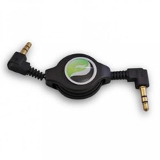 CABLE AUXILIAR RETRÁCTIL CABLE ESTÉREO PARA AUTOMÓVIL CABLE ALTAVOZ DE AUDIO Para TELÉFONO TABLET iPOD