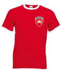 Leyton Orient FC Retro Football Team Shield Crest T-Shirt Unisex Adult Cotton