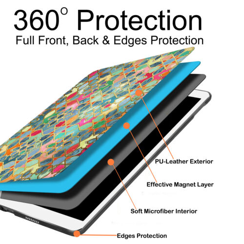 iPad Air 3 PRO 10.5" Case A2152 A1701 A2123 A1709 Slim Protective Cover Blossom - Picture 83 of 183
