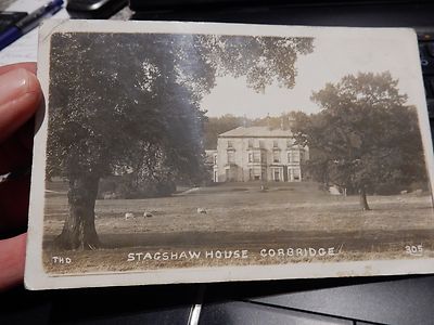 CORBRIDGE VINTAGE POSTKARTE AUTHENTISCHER ARTIKEL THD