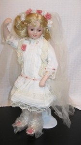 used porcelain dolls