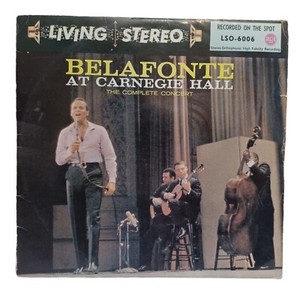 Belafonte at Carnegie Hall | eBay