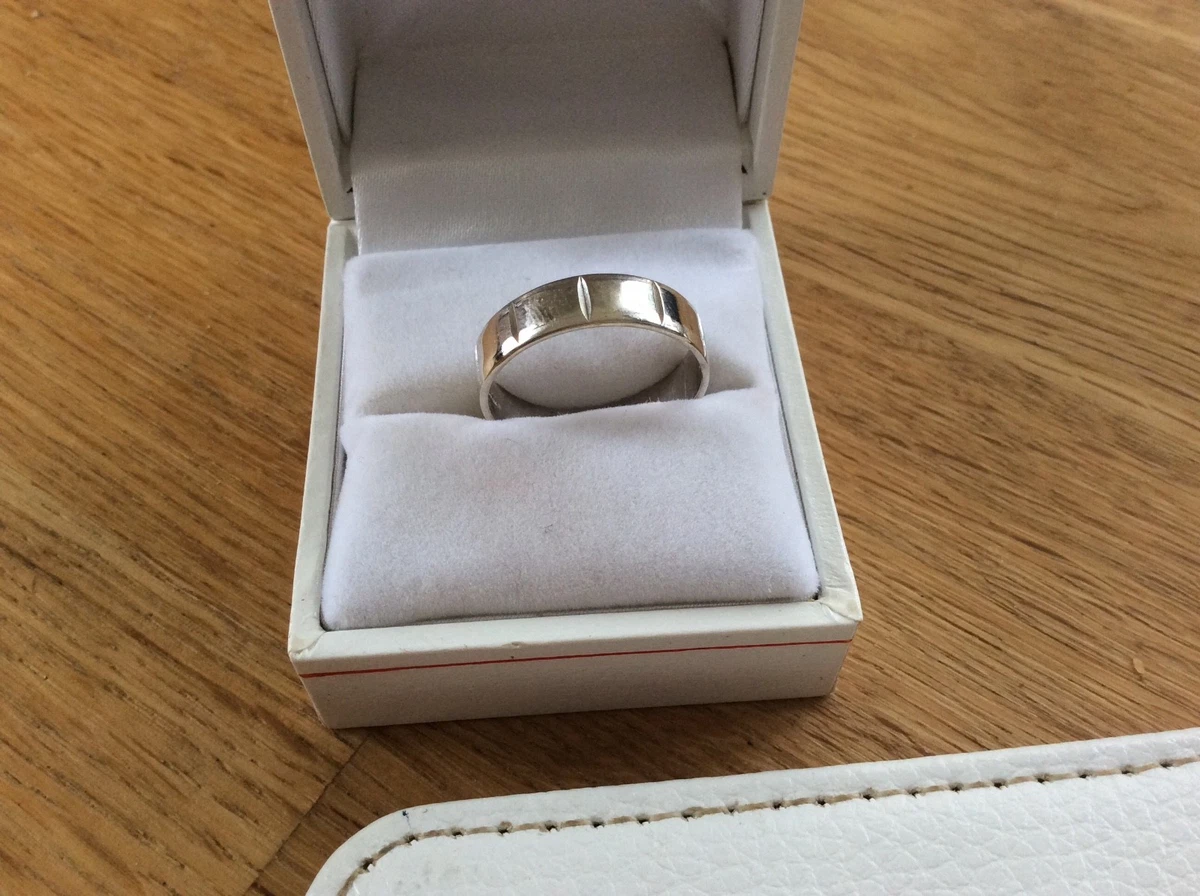 Ebay wedding rings white cheap gold