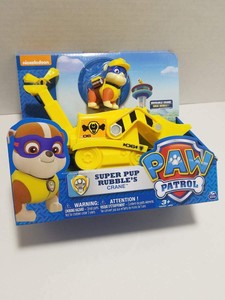 paw patrol toys rubble crane