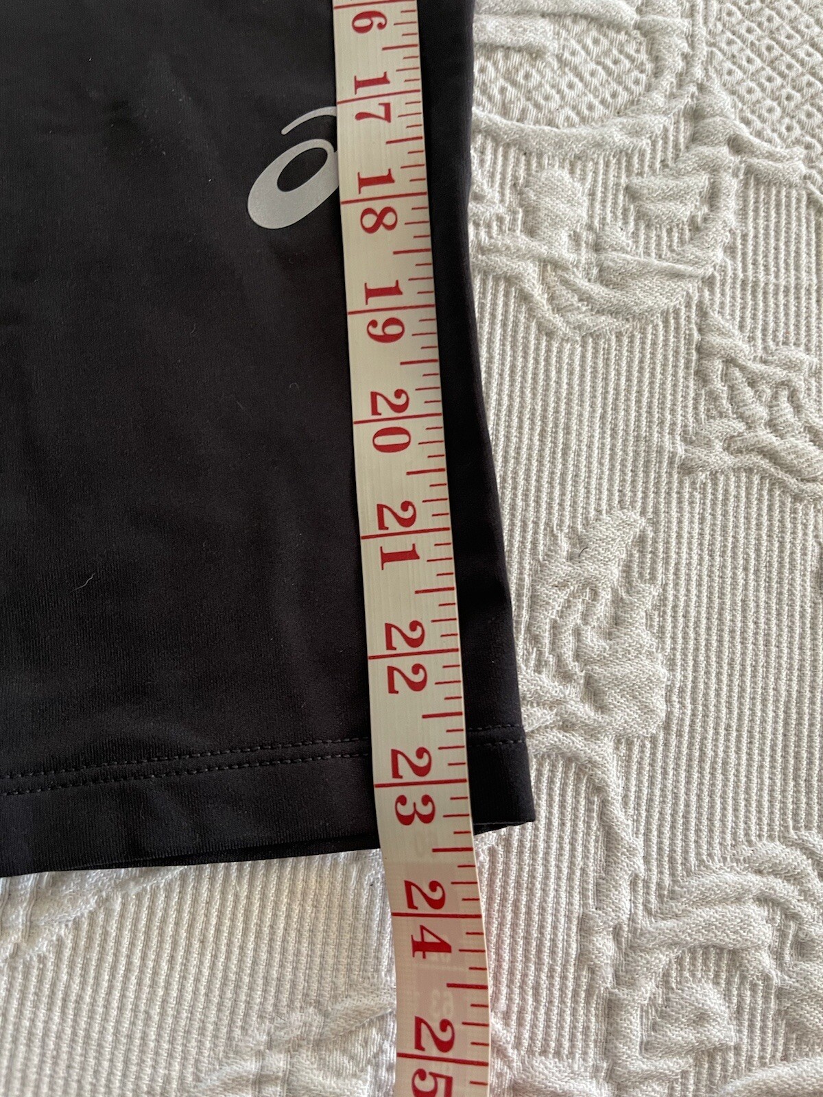 Asics+Womens+W+Core+Capri+Black+Style+WF2061T+RN+66200+Size+Small for