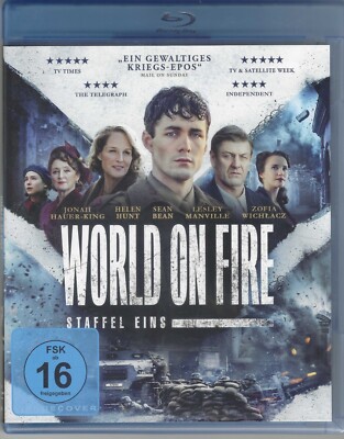 Doppel-Blu-ray ''World on Fire - Staffel 1'' (BBC-Drama-Serie) (Top-Zustand!)