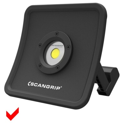 Scangrip NOVA R LED Arbeitsleuchte 1500lm Baustrahler, Universalarbeitsleuchte 