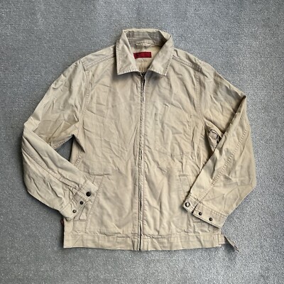 LEVI`S Herren Jeans Jacke Gr. S Harrington Jacket Übergangsjacke 13313 Beige