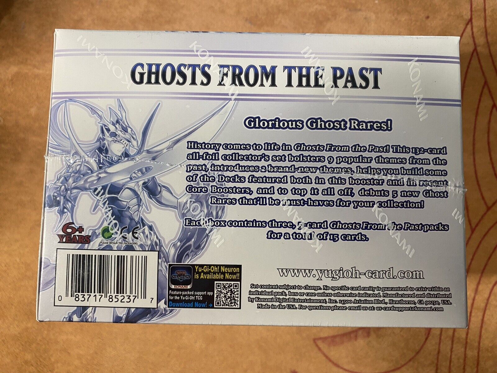🔥Yugioh Ghosts from the Past 1 CASE: 10X DISPLAY BOXES/50 MINI BOXES 1ST  ED.