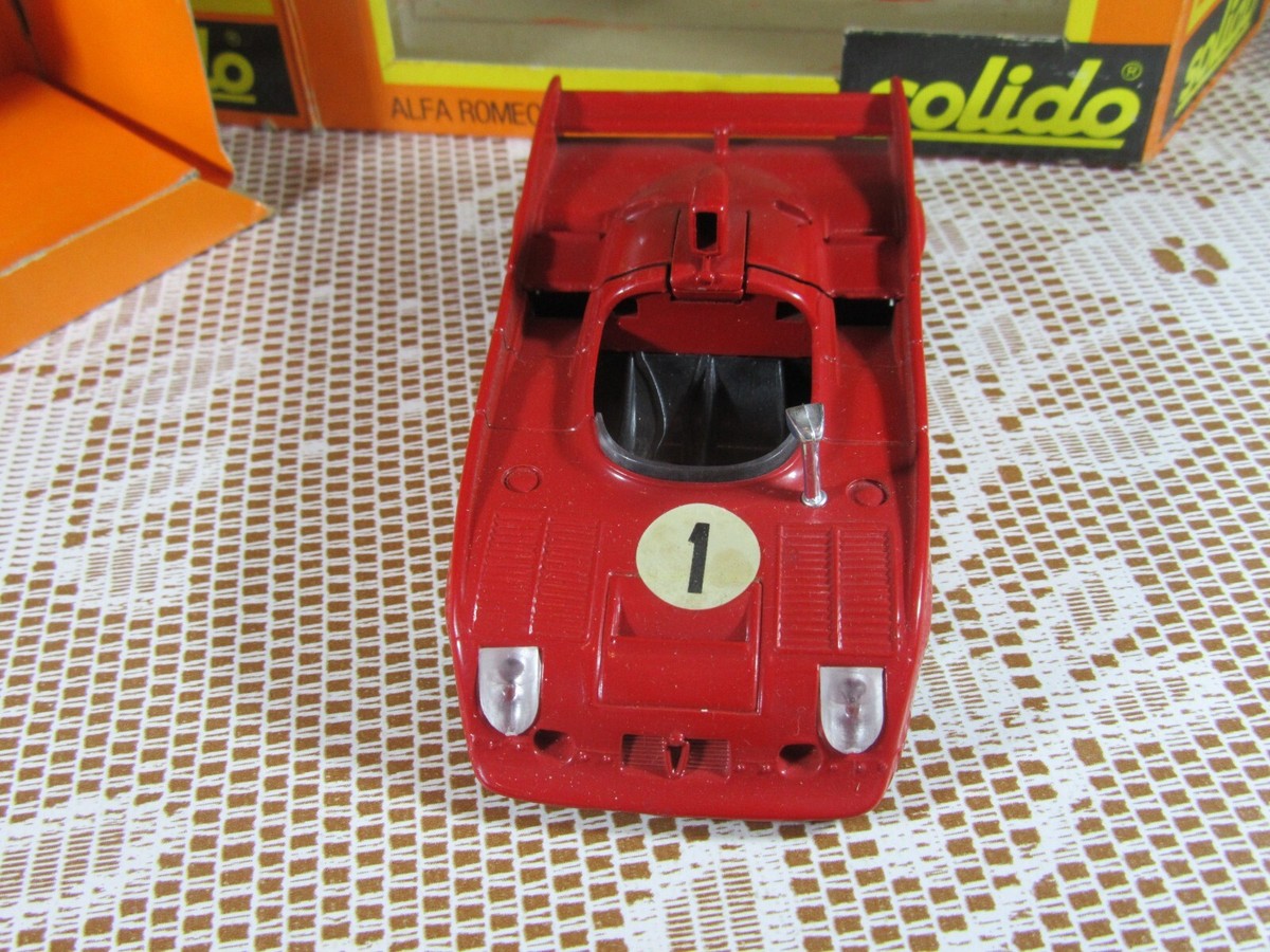 Solido 41 - Alfa Romeo T33 TT 12 #3 Nürburgring 1975 - Pilotes Mass/Scheckter - 1/43