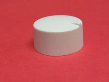 White Russound  6mm D-Stem Knob for Impedance Matching Volume Control 26X15mm