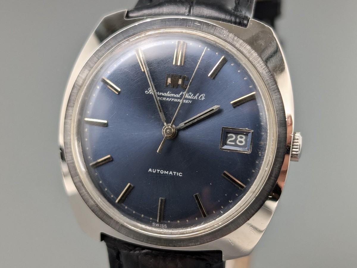 IWC SCHAFFHAUSEN Blue Dial Date Automatic Men's Watch IWC SCHAFFHAUSEN Blue Dial Date Automatic Men's Watch