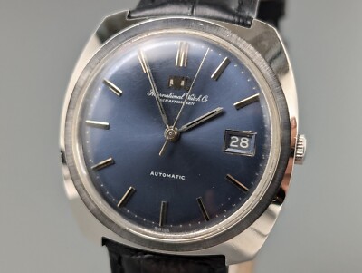 IWC SCHAFFHAUSEN Blue Dial Date Automatic Men's Watch IWC SCHAFFHAUSEN Blue Dial Date Automatic Men's Watch