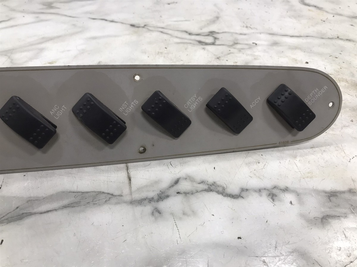96 Maxum Boat dash panel board switch switches | eBay