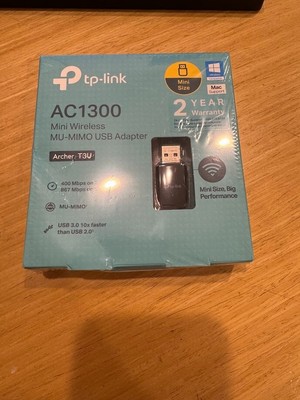 TP-Link AC1300 USB Wireless MU-MIMO Wireless Adapter