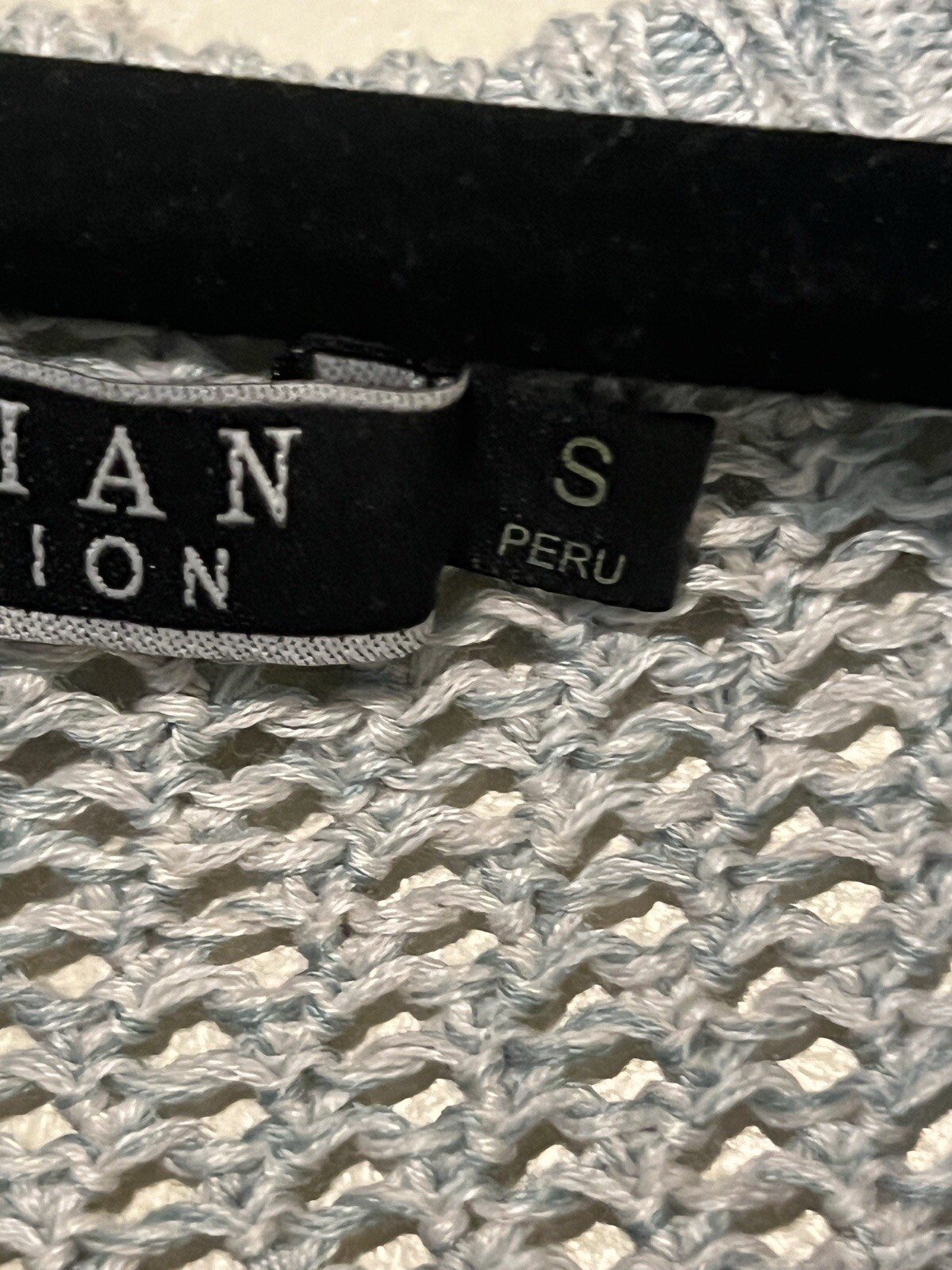 PERUVIAN CONNECTION Size S Sea Green Pima Cotton … - image 4