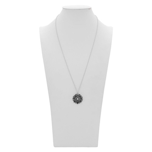Mandala Necklace Yoga Pendant with Crystal Jewelry By Controse - Picture 7 of 8
