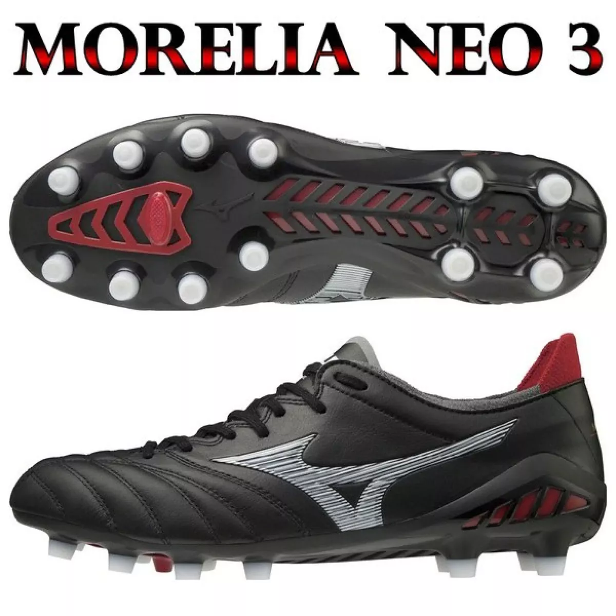 MIZUNO SOCCER MORELIA NEO III JAPAN P1GA208001 Black Football
