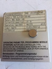 INDRAMAT 13/1X0062-167 BOSCH PROGRAM TDM-3.2-20-300-W0 MOD131X0062167,BV