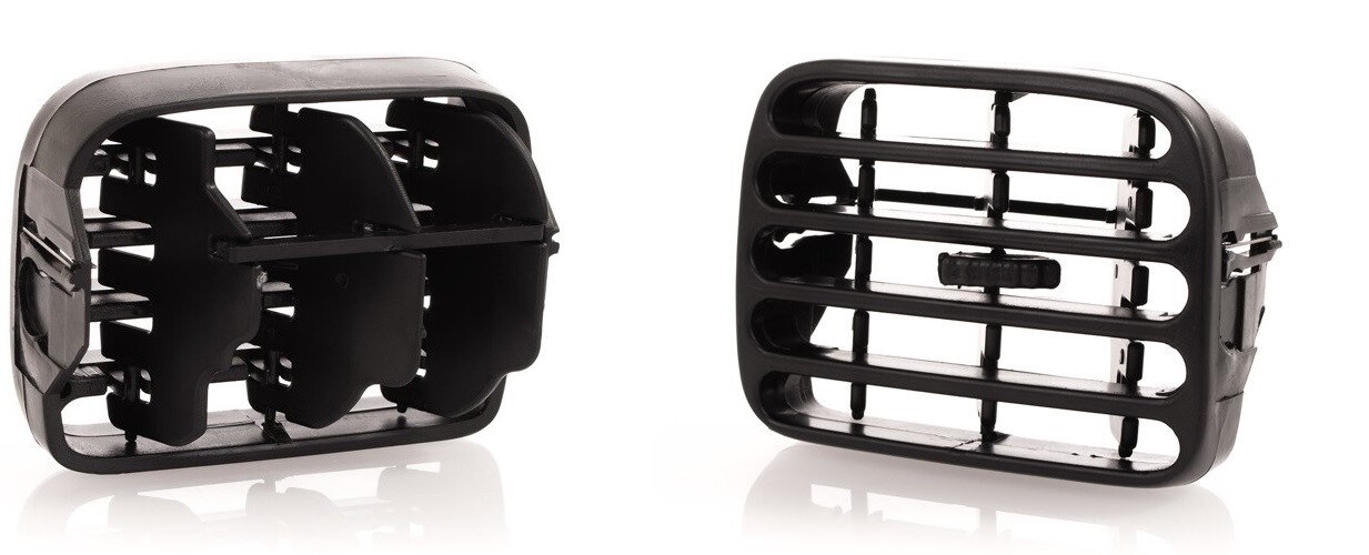 Grille de ventilation pour console centrale droite Renault Clio II idéale lors des trajets d'été