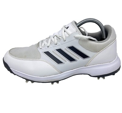 Adidas Golf Shoes MENS US FR 41 1/3 Cleats Grey White EVM