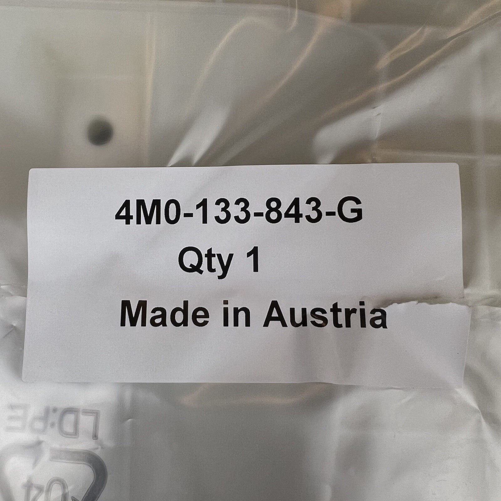 4M0133843G Bentley Bentayga 2017-2020 Engine Air Filter Element Genuine OEM