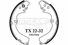 Tomex TX 22-32 Bremsbackensatz Bremsbacken 228x35mm für Subaru Forester Impreza