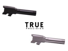 True Precision Non-Threaded 9mm 3.4" Barrel for Glock 43, 43X  Choose Finish  