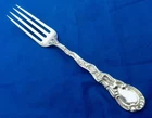 RARE GORHAM & GEORGE H FORD CO STERLING SILVER ORNATE FORK 7 1/8” NO MONO 50 GRM