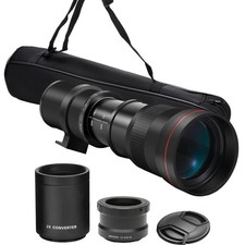 420-1600mm f/8.3 Telephoto Zoom Lens for M50 M50 II M100 M200 M6 M6 II M7 M7II