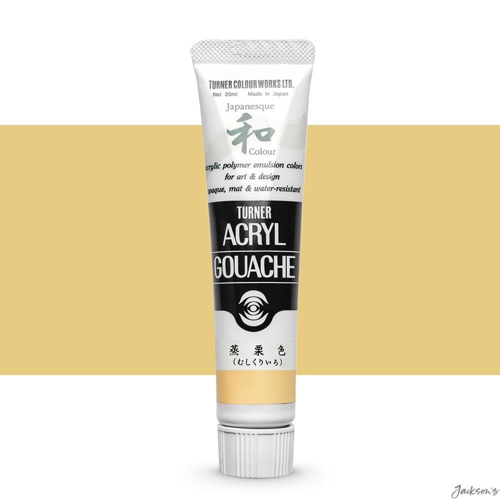 Turner Japanesque Acrylic Gouache Paint 20ml Matte Water Resistant Layering