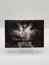 2024 Panini Black - Spotlight Signatures Horizontal Warren Moon #SSH-WMN /25