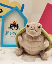 Jellycat Timmy Turtle Stuffed Animal Reptile Animal Plush Toy Tags + Dust Bag UK