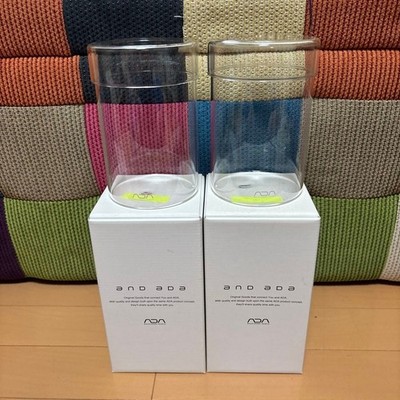 AND ADA MARU Glass pot set of 2