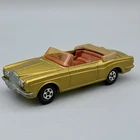 Vintage Matchbox Superfast No. 69 Rolls Royce Silver Shadow Coupe - Gold - 1969