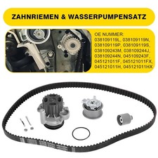 Zahnriemen + Rollensatz Wapu Set Für Audi Seat Toledo Skoda VW Touran Polo Caddy