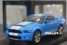 AUTOART 1/18 FORD SHELBY MUSTANG GT500 2010 BLUE 72916 福特 野馬