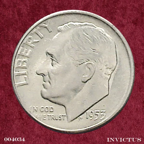 1953-P Roosevelt Dime (Brilliant & Uncirculated)