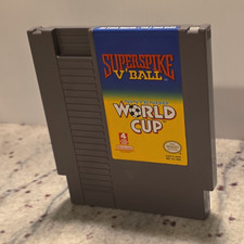 Nintendo Super Spike V'Ball / Nintendo World Cup NES Game FAST SHIPPING!
